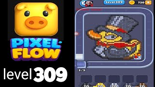 Pixelflow level 309 Duck Guide Walkthrough Solution