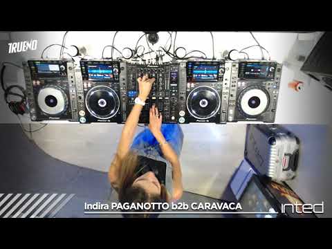INTED LIVE STREAMING from TRUENO con  INDIRA PAGANOTTO b2b  CARAVACA
