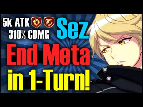Sez New BUFF DELETES The Meta in 1-Turn!! 130k DMG!!