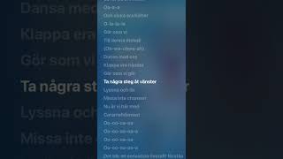 caramelldansen lyrics (Swedish version)