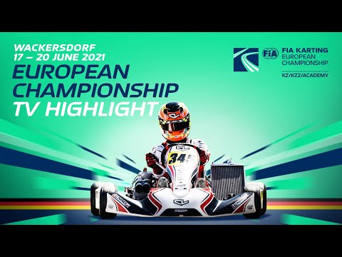 FIA Karting European Championship 2021 KZ/KZ2/Academy Trophy Round 1 TV Highlights