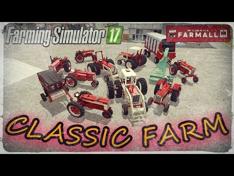 Farming Simulator 2017 Mods - Antique McCormick Farmall Tractors |  Vintage Style