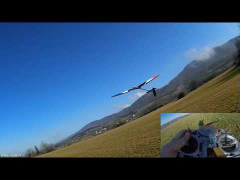 how to : piloting 3 axis F3K dlg