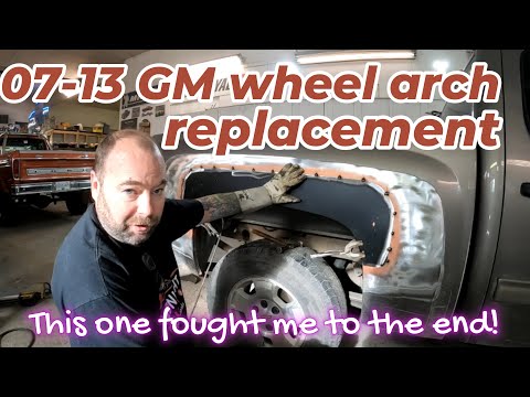 How to replace 07-13 GM wheel arches and wheelhouses