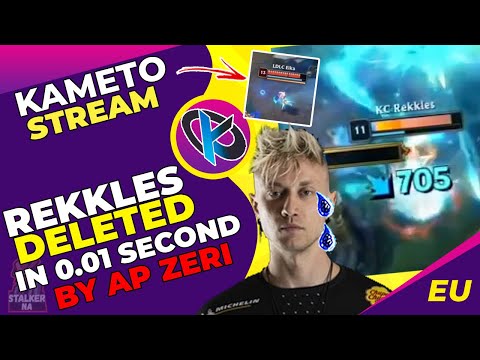KC Rekkles DELETED in 0.01 Seconds by AP Zeri in LFL