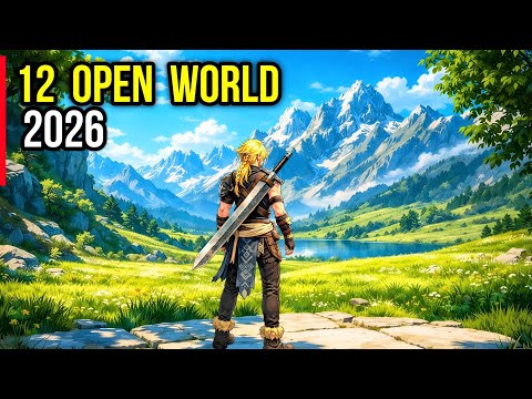 Top 12 INSANE OPEN WORLD GAMES for Android 2026 & iOS | AMAZING !! (RPG, MMORPG, Adventure)