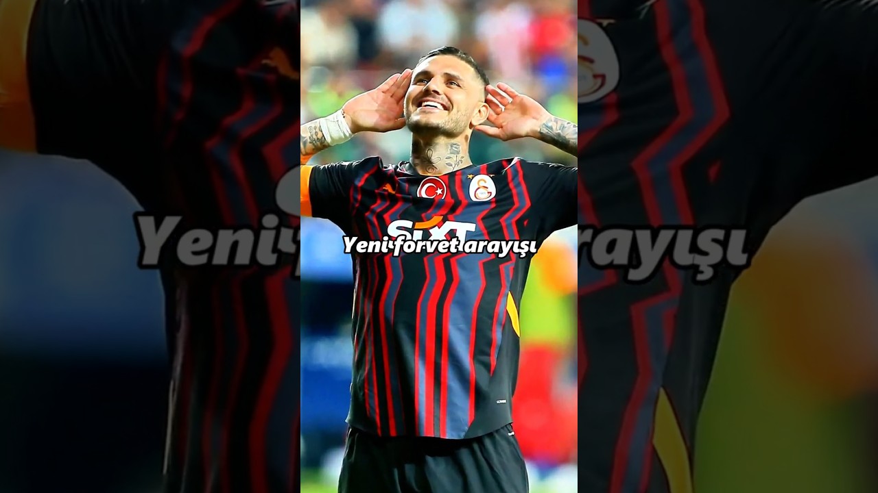 Galatasaray'da Icardi yerine yeni forvet arayışı #shorts #futbol #icardi