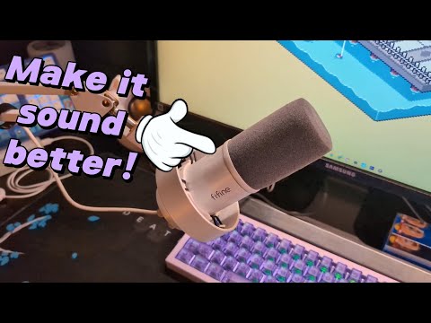 @JojosMojoTech  Showcase How to Simply Get Better Sound From FIFINE USB/XLR Dynamic Microphone K688.