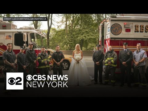 FDNY's Rescue Company 1 stands in for bride's father, who died on 9/11