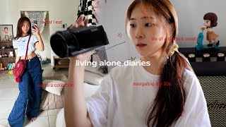living alone diaries ∙ week in my life as a content creator, my camera collection + review 📸