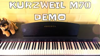 Video thumbnail for PIANO KURZWEIL M70 - DEMO by Pablo Canales