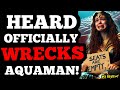 Amber Heard OFFICIALLY WRECKS Aquaman 2! Empty THEATERS despite Warner's LIES?! My Review!