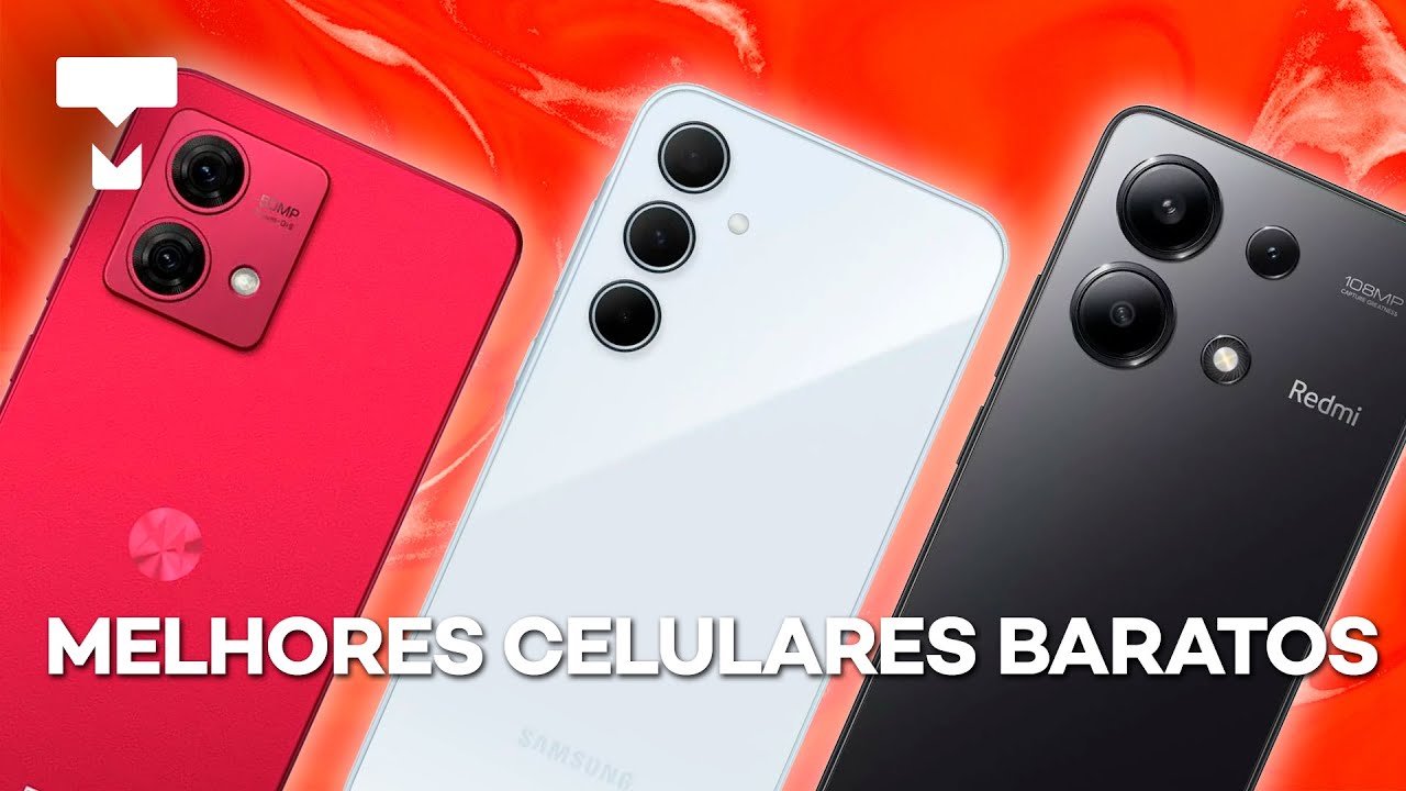 TOP 7 MELHORES CELULARES BARATOS para comprar em 2025 (de R$ 600 a R$ 1.500)