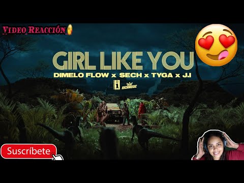 Dimelo Flow Sech Tyga J.I. - Girl Like You (Video Reacción)