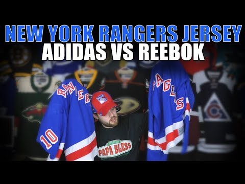 New York Rangers Adidas vs Reebok Jersey Comparison + Patreon Stuff