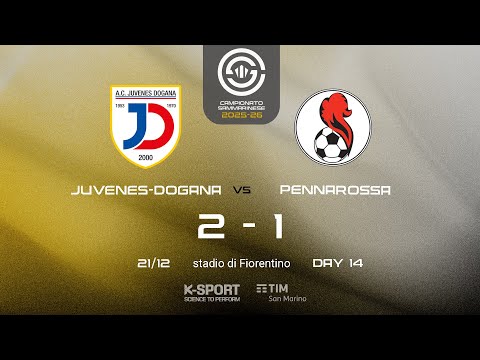 2025-26 Sammarinese Championship, Matchday 14 | HL Juvenes Dogana - Pennarossa 2-1