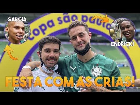 ENTRAMOS NO CAMPO! - PALMEIRAS 4X0 SANTOS