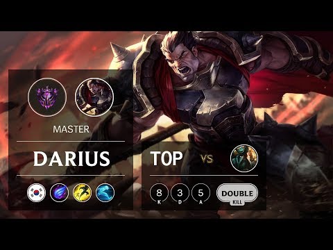 Darius Top vs Gangplank - KR Master Patch 9.11