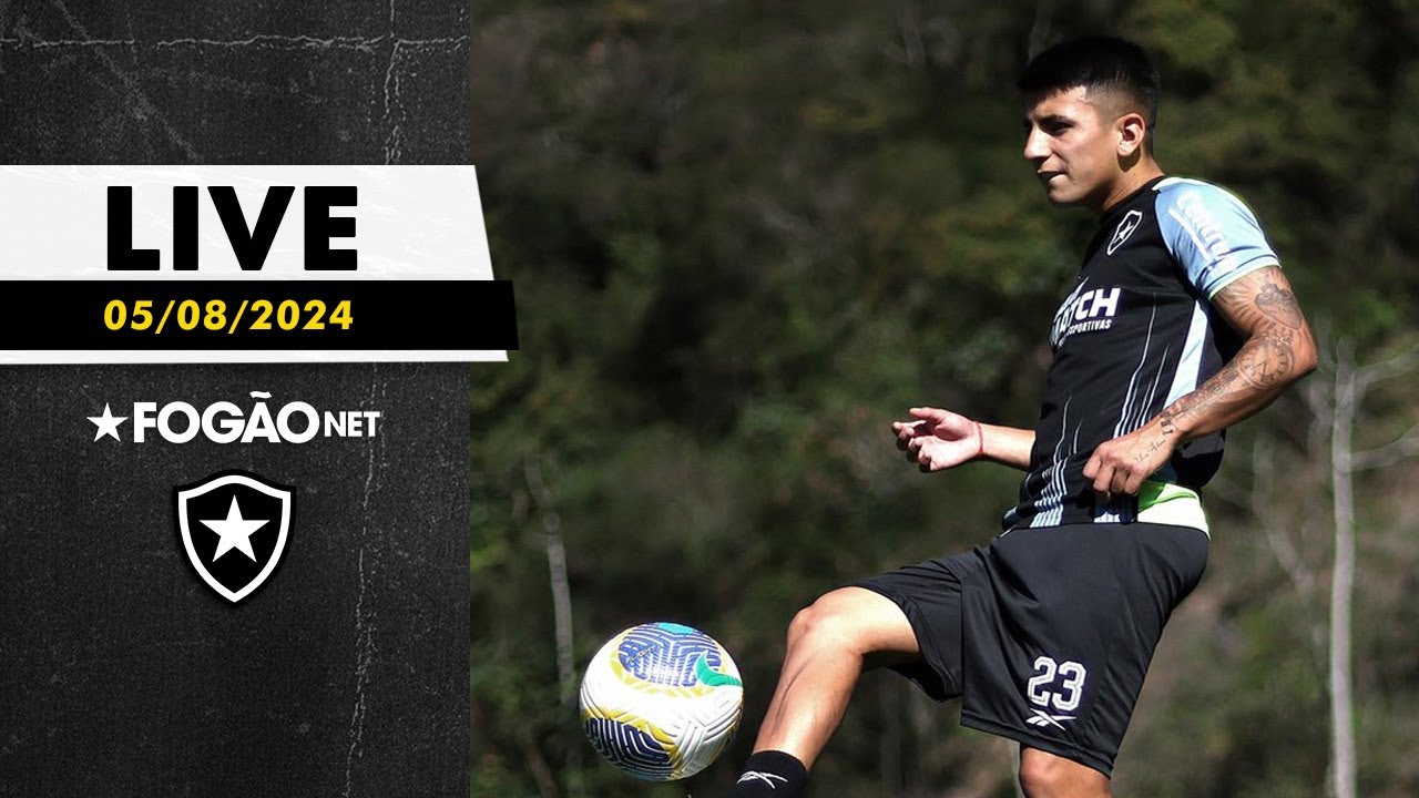 LIVE | Thiago Almada treina e vai reforçar Botafogo contra o Bahia; atualizações do DM