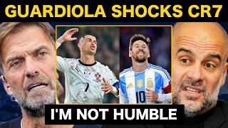 Download lagu Klopp & Pep Guardiola RESPONDS to Ronaldo after his comments about Messi mp3