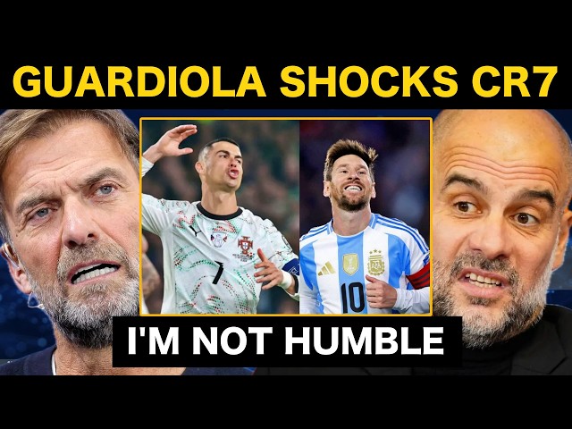 Klopp & Pep Guardiola RESPONDS to Ronaldo after his comments about Messi SDDEFAULT Thumbnail