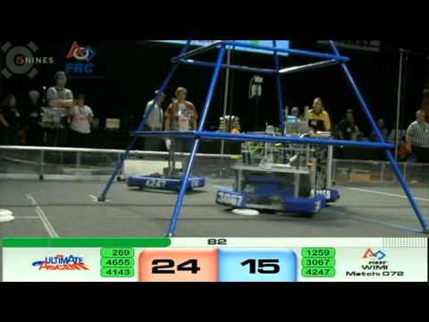 FRC 2013 Wisconsin Regional - Match 72