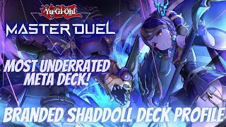 BRANDED SHADDOLL - THE MOST UNDERRATED META DECK OF YU-GI-OH MASTER DUEL!