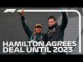 Lewis Hamilton Signs New Mercedes Contract