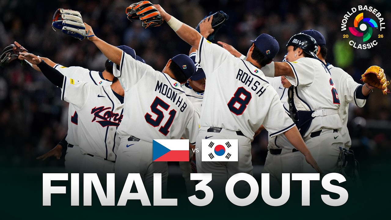 FINAL 3 OUTS: Team Korea begins their 2026 World Baseball Classic campaign with a convincing victory