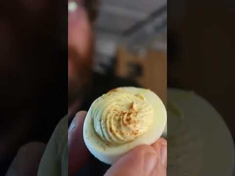 🥚🥚Carnivore Deviled Eggs | Mayo Free Deviled Eggs