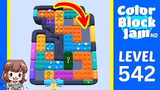Solution du Niveau 542 de Color Block Jam