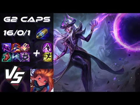 G2 Esports Caps MID Syndra vs Zoe - EU Challenger Patch 25.S2.7