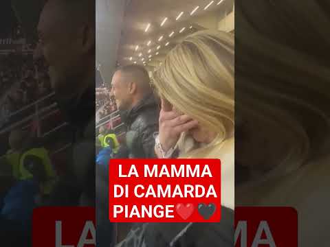 CAMARDA, LA MAMMA COMMOSSA‼️ #acmilan #viral #calcio #soccer #seriea #acmstyle #camarda