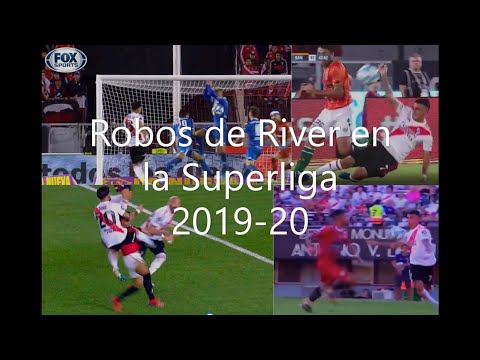 Robos de River en la Superliga 2019-20