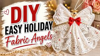 Make & Sell These Beautiful Fabric Angels! | Easy DIY Craft Show Project