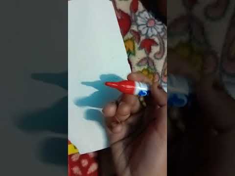 Doms marker red 🔴 color 🎨