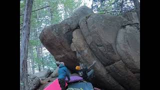 Video thumbnail de Proa Etxebe, 7A. La Pedriza