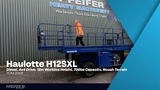 Haulotte H12SXL Diesel, 4x4 Drive, 12m Working Height, 700k scissor lift | Image 4 - Machineryline