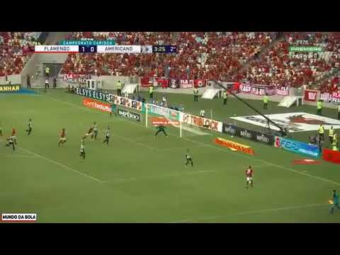 Gol Vitinho: Flamengo 2x0 Americano