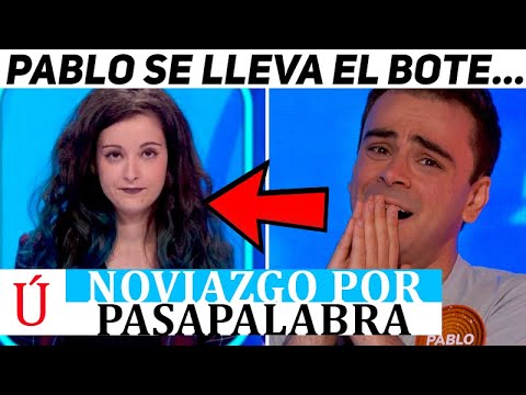 Marta, la novia de Pablo que conoció en la silla azul de Pasapalabra antes de ganar el bote Antena3