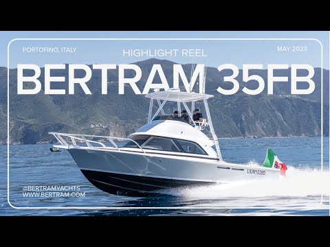 Bertram 35, DRIFTER B Launches in Portofino