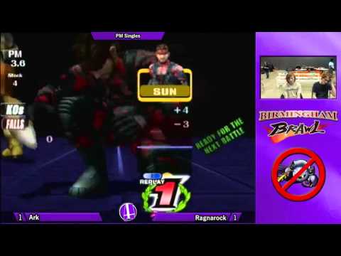 Birmingham Brawl 6 PM Singles - CrimsonSun (Snake) vs. Power (Fox)