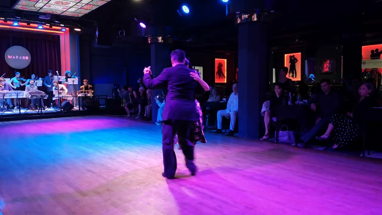 Lola Ruiz & Pedro Ochoa: Milonguero viejo - live music by Orquesta Tipica La Bruma