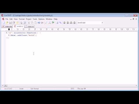 jQuery Tutorial 1 Introduction to jQuery