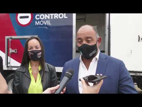 Gobierno presentó un nuevo puesto móvil para el control del comercio ilegal