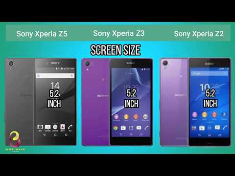 Sony Xperia Z5 VS Sony Xperia Z3 VS Sony Xperia Z2