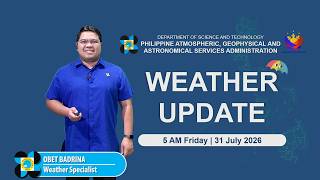 Download lagu Public Weather Forecast issued at 5:00 AM | July 31, 2026 - Friday mp3