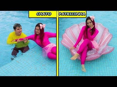 TIPOS DE CRIANÇAS NA PISCINA 10| Família Maloucos