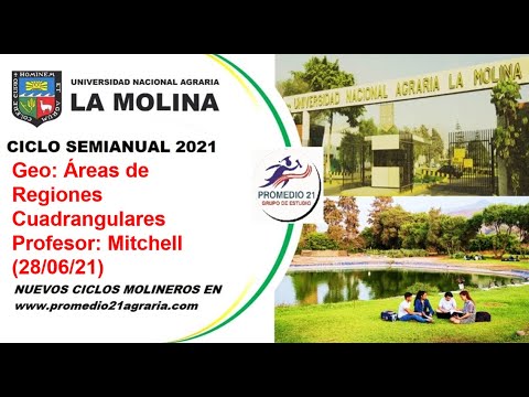CICLO SAR 2021 Geo: Areas de Regiones Cuadrangulares Profesor: Mitchell (28/06/21)