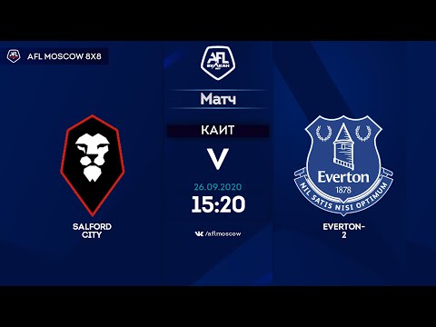 AFL20. England. League One. Day 7. Salford City - Everton-2